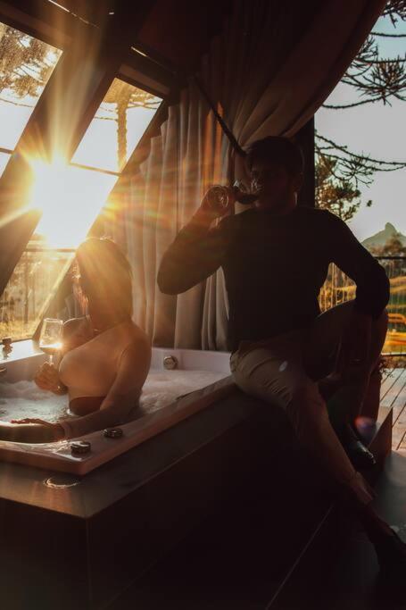 Cabana Lodge! Urubici Eksteriør billede